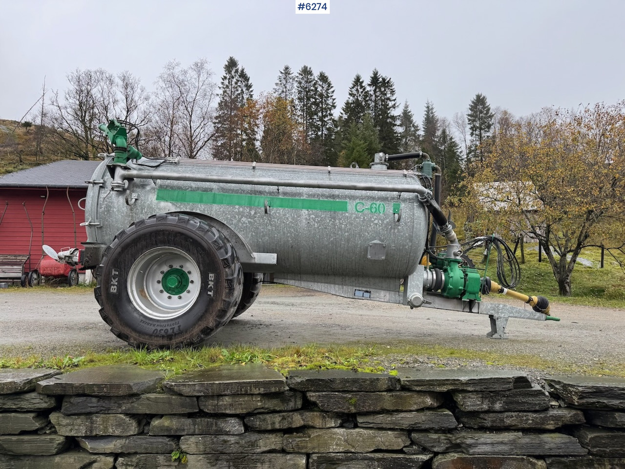 2024 Garcia C-60 6000 liter manure wagon w/ vacuum, combi and cannon. - صهريج السماد السائل: صور 1 2024 Garcia C-60 6000 liter manure wagon w/ vacuum, combi and cannon. - صهريج السماد السائل: صور 1