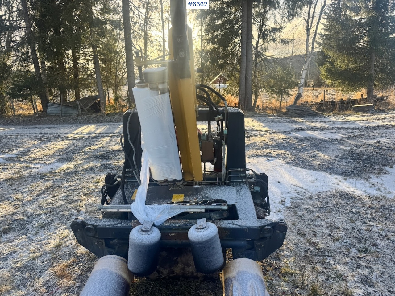 Approx. 2006 Tanco 1510 Round Bale Wrapper. - معدات القش: صور 4 Approx. 2006 Tanco 1510 Round Bale Wrapper. - معدات القش: صور 4