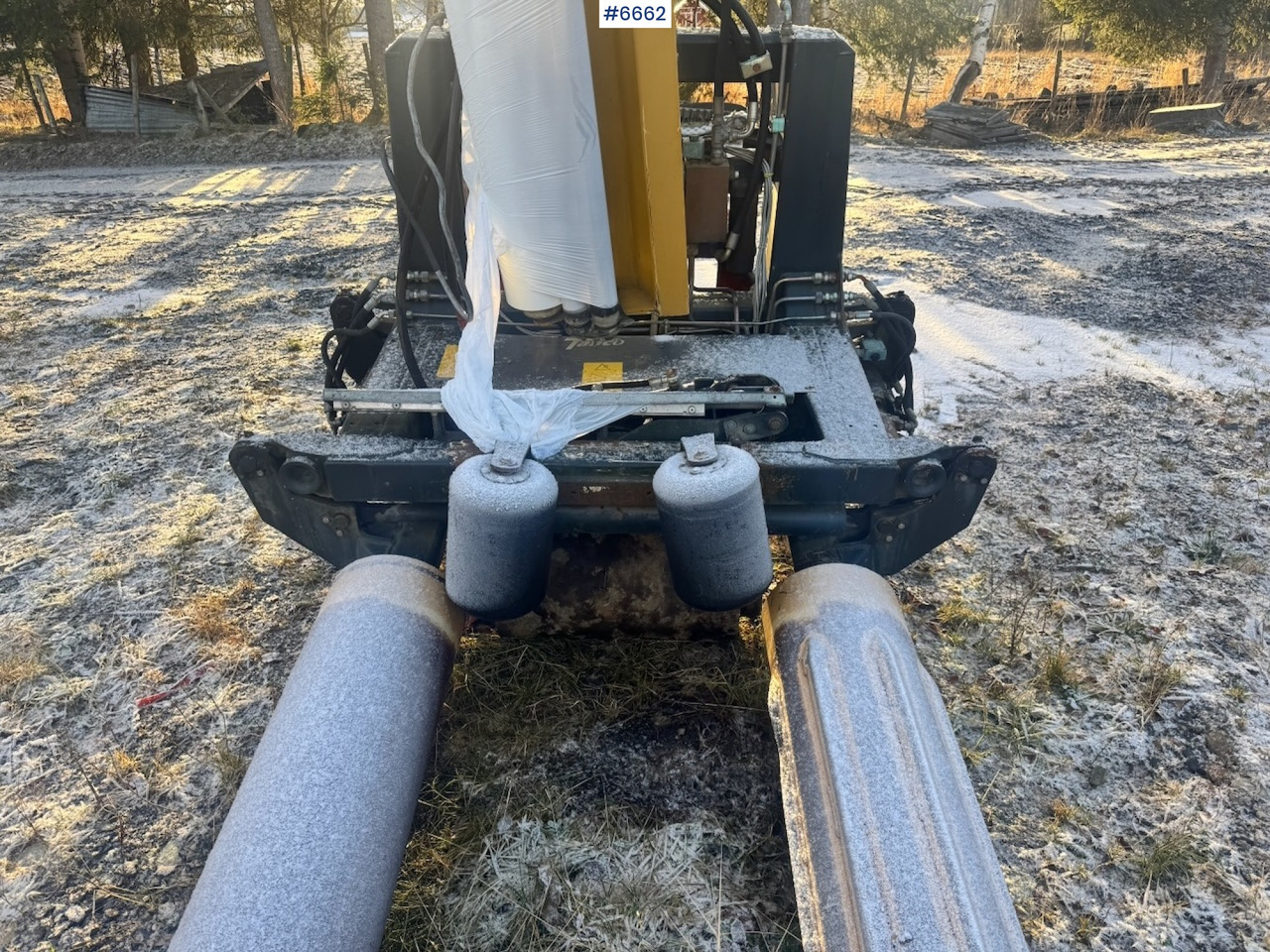 Approx. 2006 Tanco 1510 Round Bale Wrapper. - معدات القش: صور 5 Approx. 2006 Tanco 1510 Round Bale Wrapper. - معدات القش: صور 5