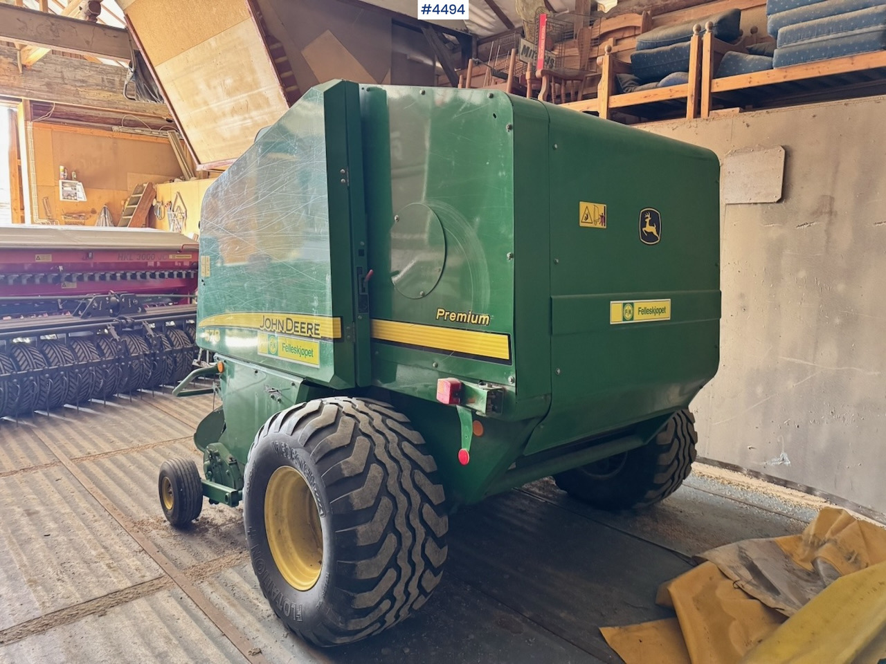 Ca. 2010 John Deere 578 Round Baler. Low hours / Lightly used. - معدات القش: صور 5 Ca. 2010 John Deere 578 Round Baler. Low hours / Lightly used. - معدات القش: صور 5