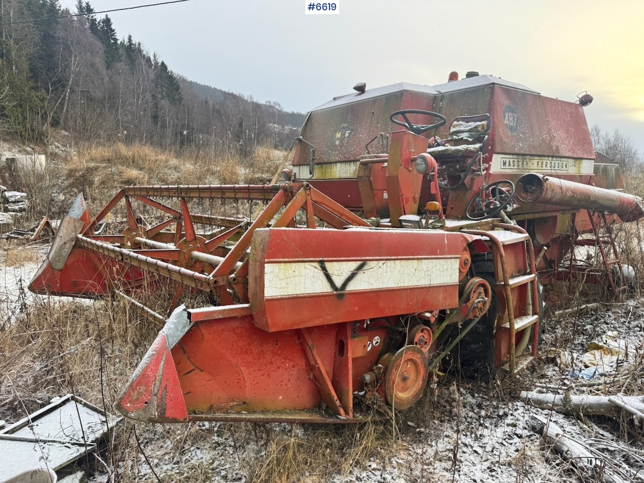 Massey Ferguson 487 Combine Harvester. - حصادة شاملة: صور 5 Massey Ferguson 487 Combine Harvester. - حصادة شاملة: صور 5