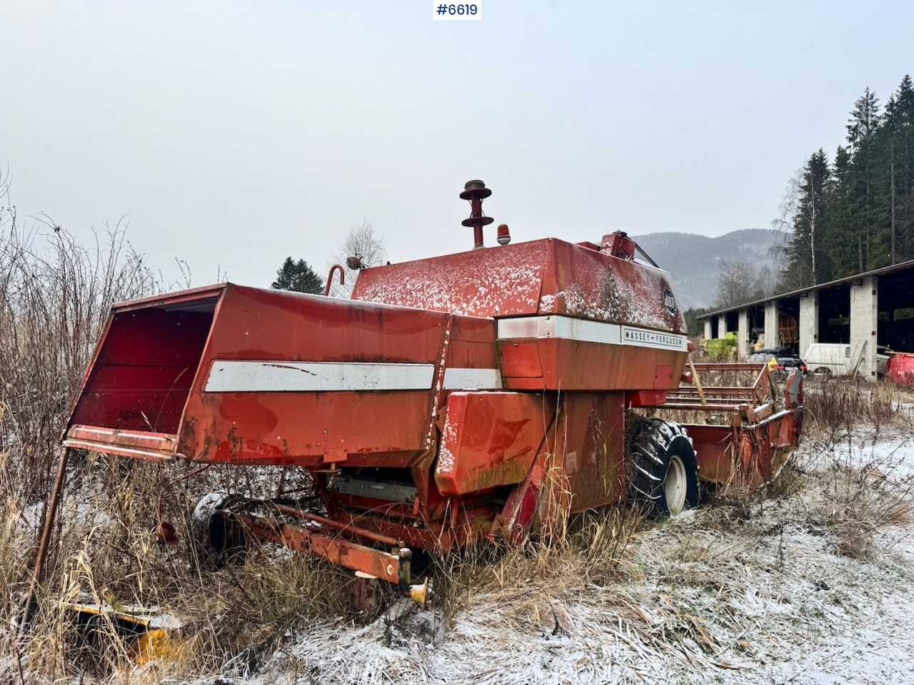 Massey Ferguson 487 Combine Harvester. - حصادة شاملة: صور 2 Massey Ferguson 487 Combine Harvester. - حصادة شاملة: صور 2