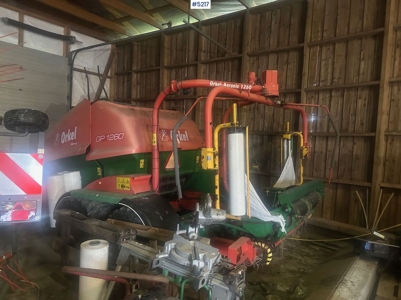 Orkel 1260 round baler - معدات القش: صور 2 Orkel 1260 round baler - معدات القش: صور 2