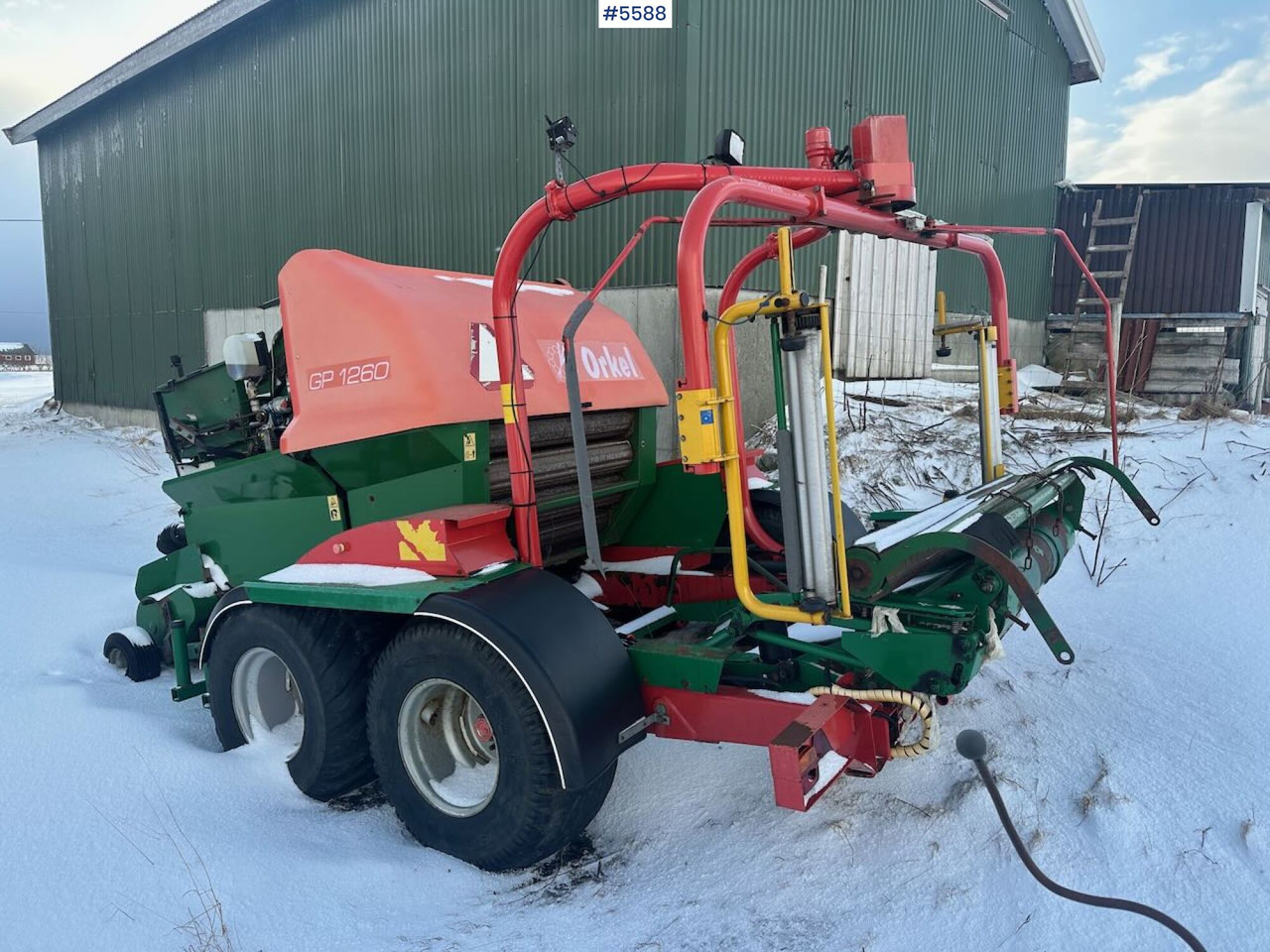 Orkel GP 1260 round baler – repair project - معدات القش: صور 5 Orkel GP 1260 round baler – repair project - معدات القش: صور 5