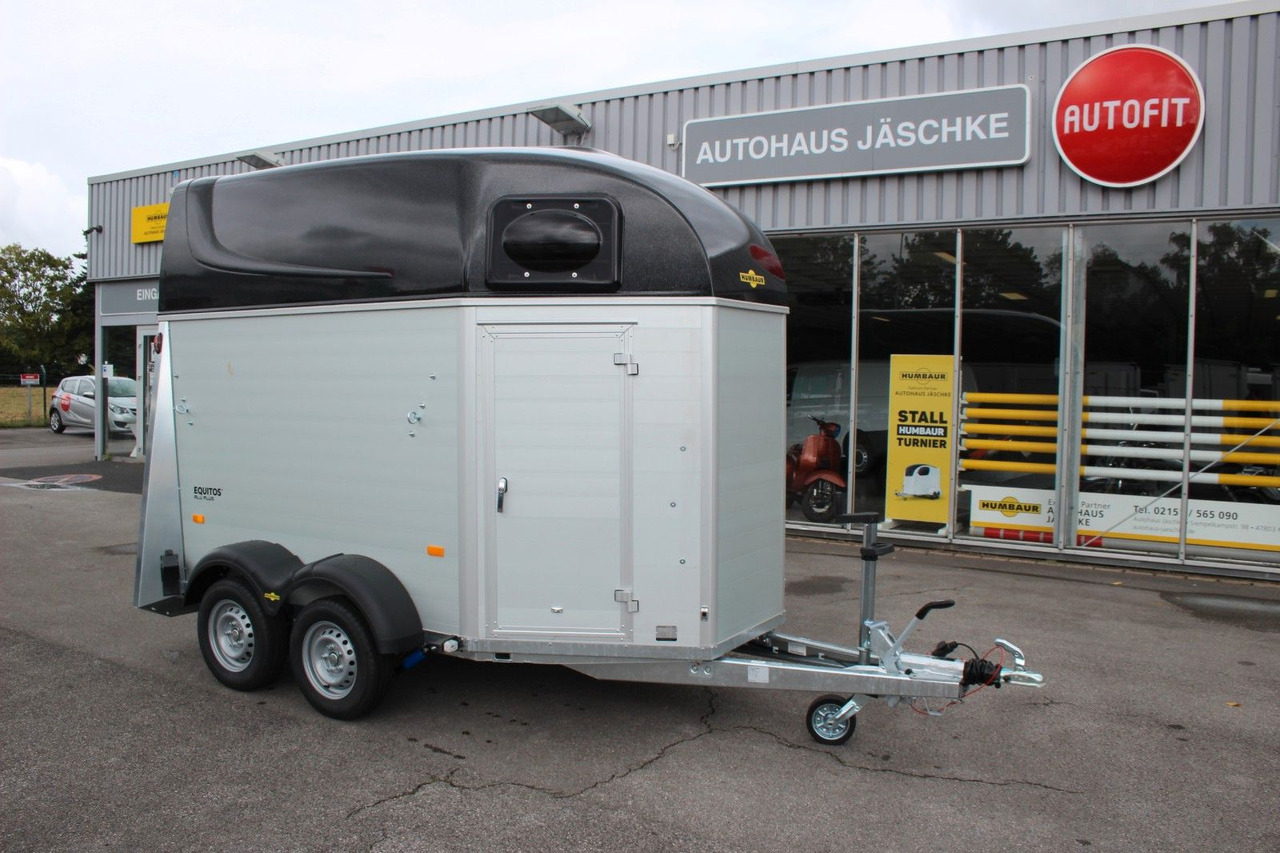 Humbaur Equitos Alu Plus 2400 Pferdeanhänger Sattelkamme - شاحنة نقل المواشي مقطورة: صور 1 Humbaur Equitos Alu Plus 2400 Pferdeanhänger Sattelkamme - شاحنة نقل المواشي مقطورة: صور 1