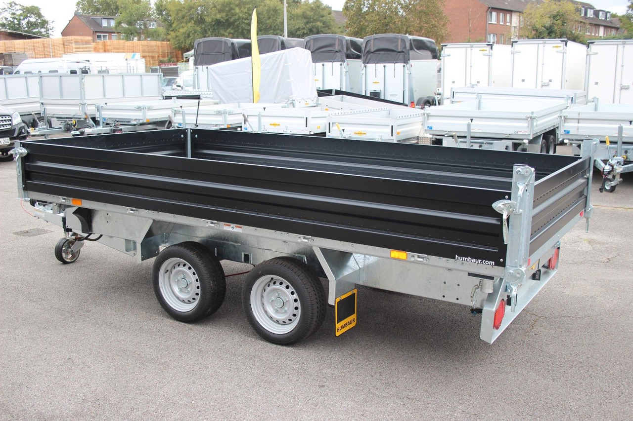 Humbaur HTK 3500.37 Stahl Dreiseitenkipper Parabelfeder - قلابة مقطورة: صور 3 Humbaur HTK 3500.37 Stahl Dreiseitenkipper Parabelfeder - قلابة مقطورة: صور 3