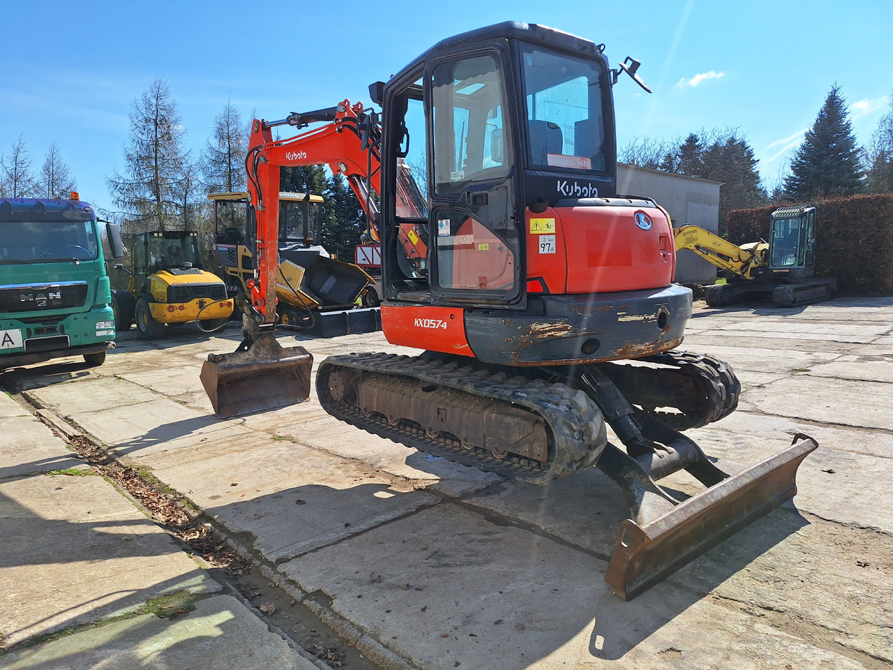 KUBOTA KX057-4 - حفارة مصغرة: صور 5 KUBOTA KX057-4 - حفارة مصغرة: صور 5