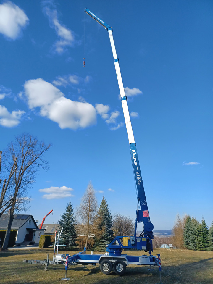 Klaas K19-28 - موبايل كرين, مقطورة: صور 5 Klaas K19-28 - موبايل كرين, مقطورة: صور 5