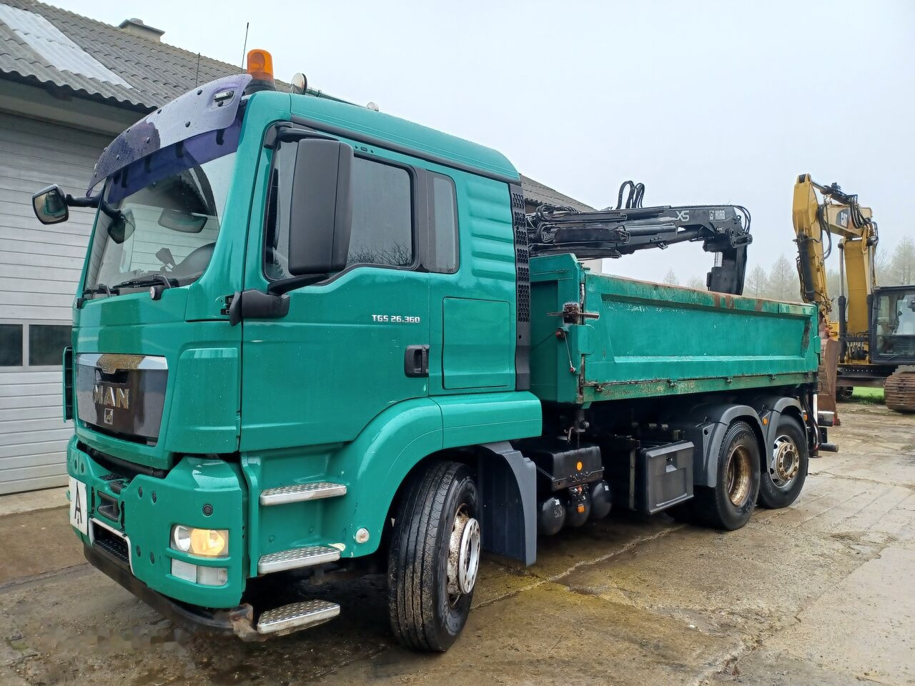 MAN TGS 26.360 - قلابات, شاحنة كرين: صور 1 MAN TGS 26.360 - قلابات, شاحنة كرين: صور 1