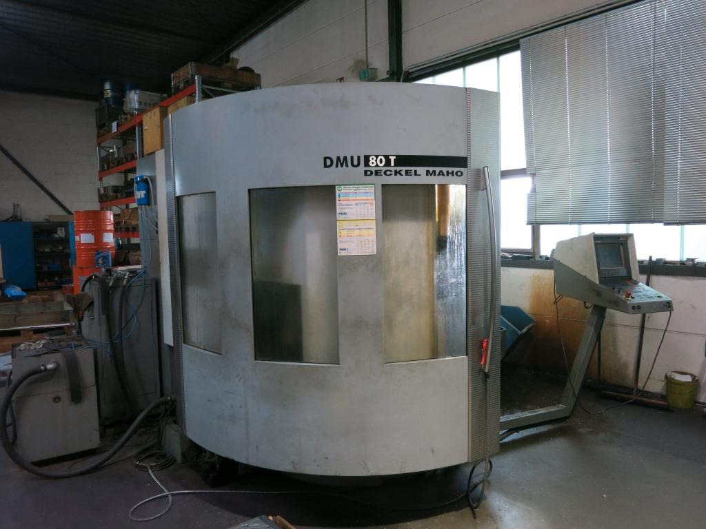 DECKEL-MAHO DMU 80 T - مركز تصنيع CNC: صور 1 DECKEL-MAHO DMU 80 T - مركز تصنيع CNC: صور 1