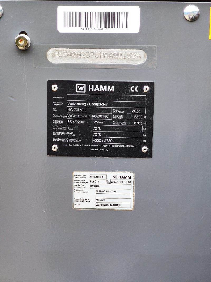 Hamm HC70i VIO - مدماج: صور 5 Hamm HC70i VIO - مدماج: صور 5