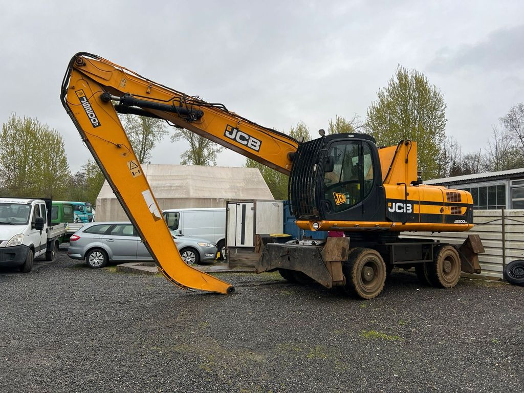 JCB JS 200 W Umschlagbagger - حفارة على عجلات: صور 1 JCB JS 200 W Umschlagbagger - حفارة على عجلات: صور 1