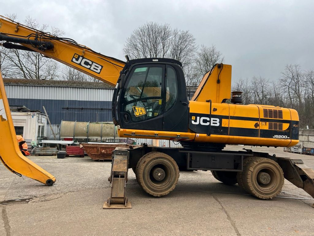 JCB JS 200 W Umschlagbagger - حفارة على عجلات: صور 4 JCB JS 200 W Umschlagbagger - حفارة على عجلات: صور 4