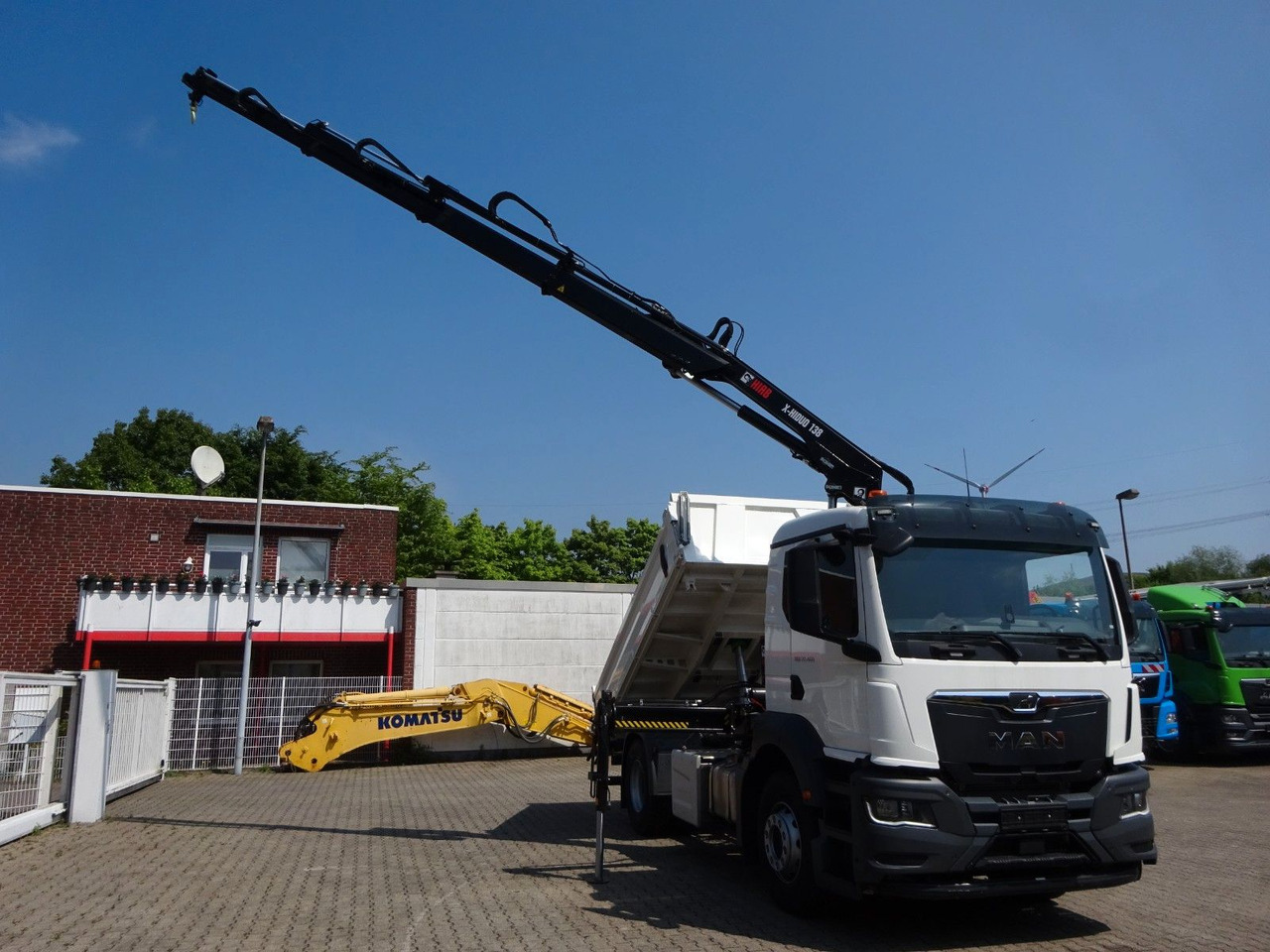 MAN 22.400 TGS + HIAB X-HIDUO 138 Kran - قلابات, شاحنة كرين: صور 5 MAN 22.400 TGS + HIAB X-HIDUO 138 Kran - قلابات, شاحنة كرين: صور 5
