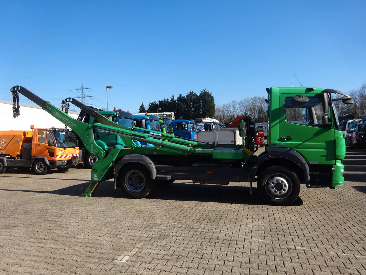 Mercedes-Benz 1530 Atego Gergen Absetzkipper 4x2 - قلابات: صور 5 Mercedes-Benz 1530 Atego Gergen Absetzkipper 4x2 - قلابات: صور 5