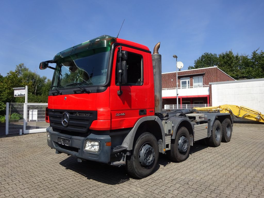 Mercedes-Benz 3246 Actros Abroller K45 8x4 Knickhacken - شاحنة ذات الخطاف: صور 5 Mercedes-Benz 3246 Actros Abroller K45 8x4 Knickhacken - شاحنة ذات الخطاف: صور 5