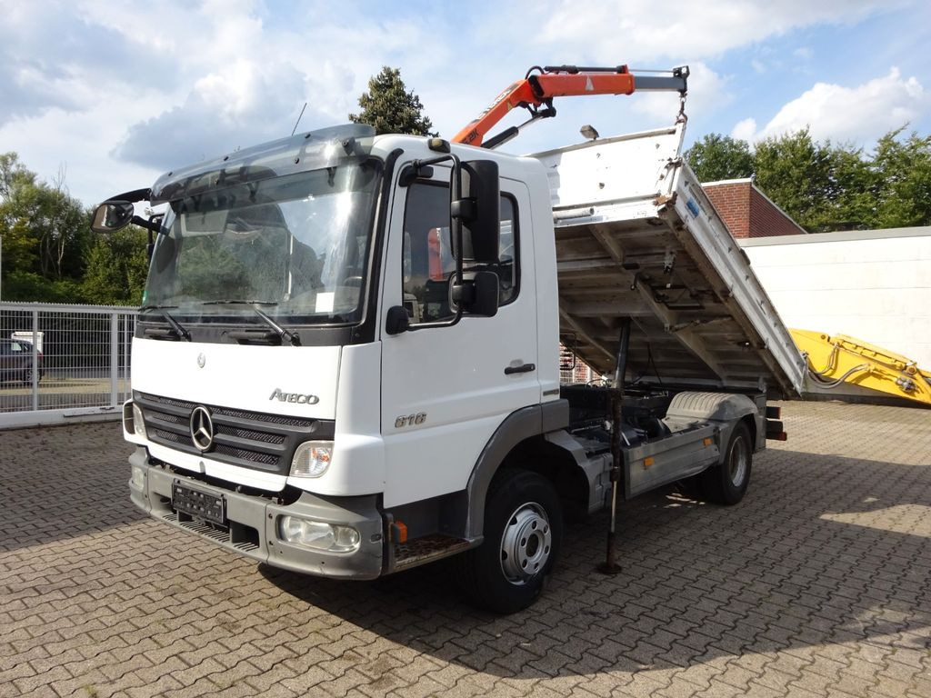 Mercedes-Benz 818 Atego MEILLER 3Skipper + Terex 36.2 Kran 4x2 - قلاب صغير: صور 1 Mercedes-Benz 818 Atego MEILLER 3Skipper + Terex 36.2 Kran 4x2 - قلاب صغير: صور 1