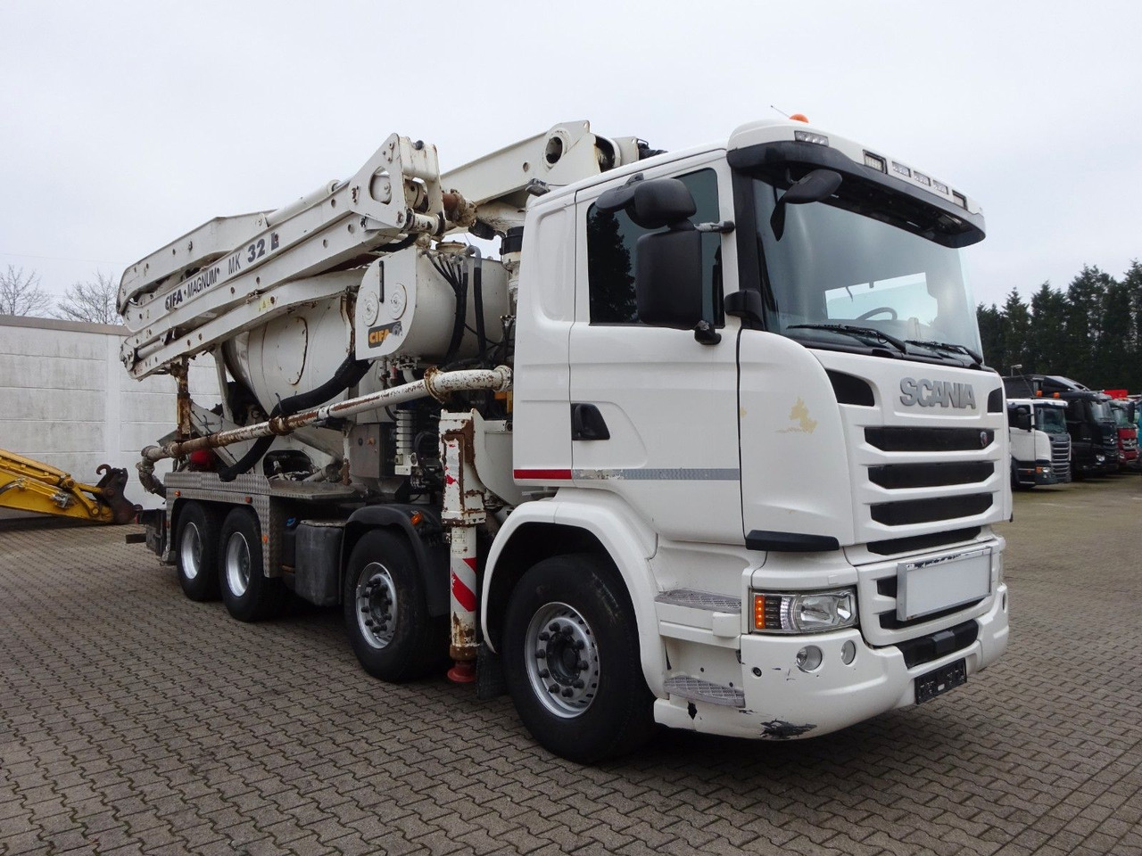 Scania PUMI CIFA 32 Meter 4 Knick. Scania PUMI CIFA 32 Meter 4 Knick * Betonpumpe - مضخة خرسانة: صور 1 Scania PUMI CIFA 32 Meter 4 Knick. Scania PUMI CIFA 32 Meter 4 Knick * Betonpumpe - مضخة خرسانة: صور 1