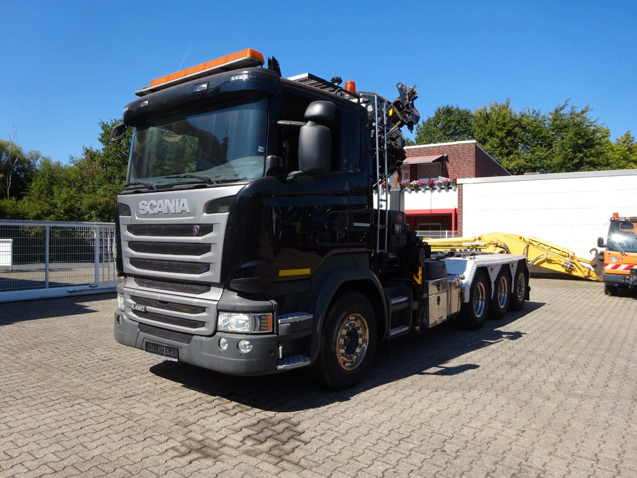 Scania R490 Abroller + HIAB 302E-6 Bj.2021 !Kran TRIDEM Scania R490 Abroller + HIAB 302E-6 Kran *BJ 2021* - شاحنة كرين, شاحنة ذات الخطاف: صور 5 Scania R490 Abroller + HIAB 302E-6 Bj.2021 !Kran TRIDEM Scania R490 Abroller + HIAB 302E-6 Kran *BJ 2021* - شاحنة كرين, شاحنة ذات الخطاف: صور 5