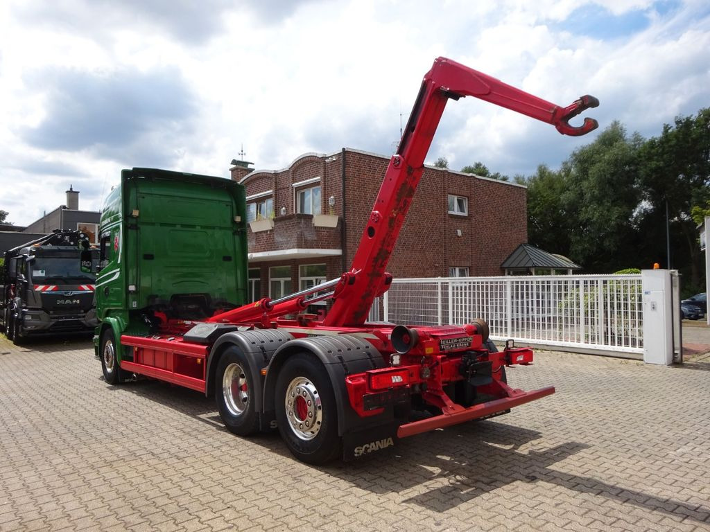 Scania R580 V8 MEILLER Neu Zustand - شاحنة ذات الخطاف: صور 5 Scania R580 V8 MEILLER Neu Zustand - شاحنة ذات الخطاف: صور 5