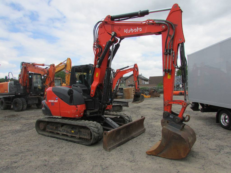 Kubota KX 080-4 alpha 2 Minibagger 47.500 EUR / AC Klima - حفارة مصغرة: صور 4 Kubota KX 080-4 alpha 2 Minibagger 47.500 EUR / AC Klima - حفارة مصغرة: صور 4