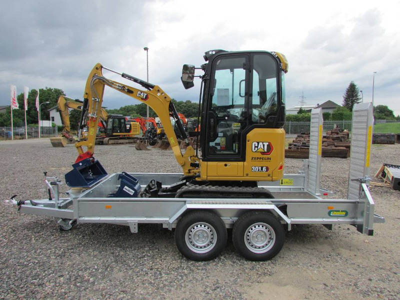 Unsinn UB 3618-35-14 Baumaschinenanhänger 3,5 t - عربة مسطحة منخفضة مقطورة: صور 1 Unsinn UB 3618-35-14 Baumaschinenanhänger 3,5 t - عربة مسطحة منخفضة مقطورة: صور 1