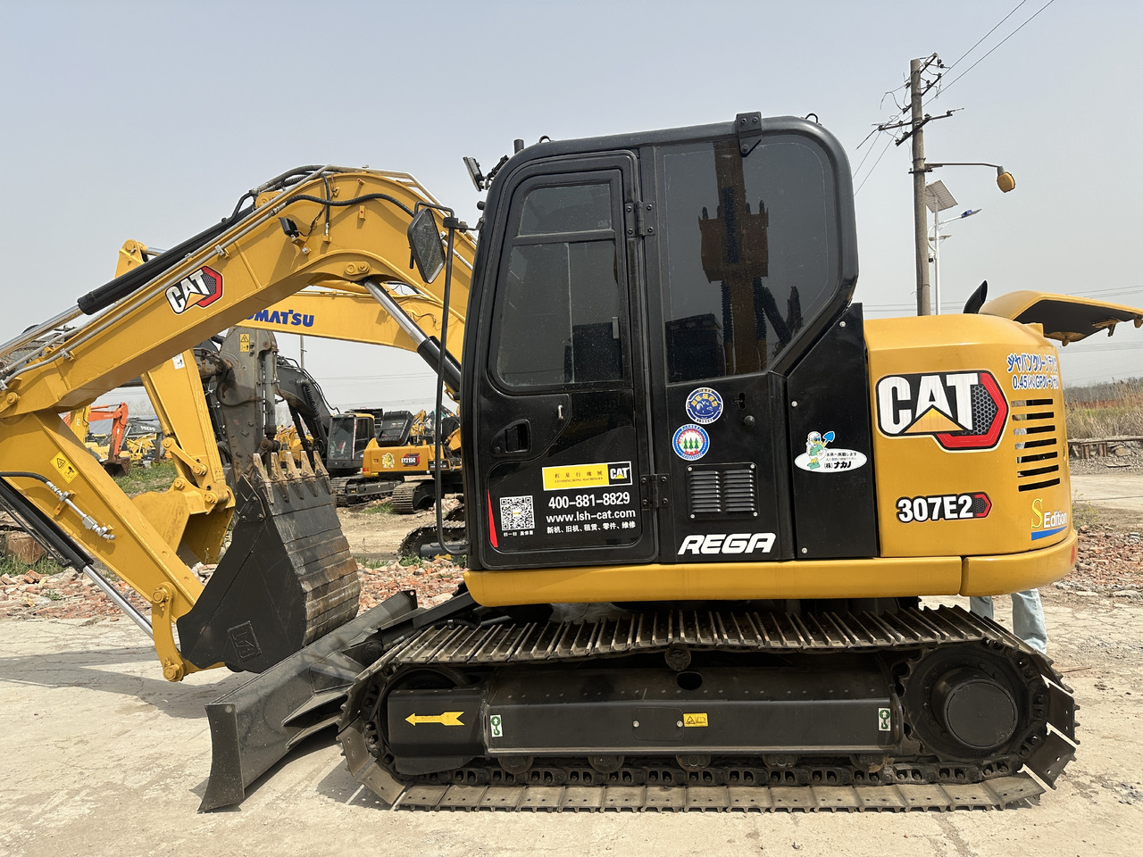 CATERPILLAR 307E2 - حفارة مصغرة: صور 1 CATERPILLAR 307E2 - حفارة مصغرة: صور 1