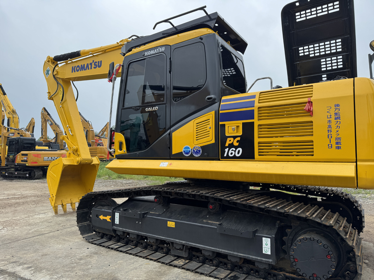 KOMATSU PC160 - حفارات زحافة: صور 1 KOMATSU PC160 - حفارات زحافة: صور 1