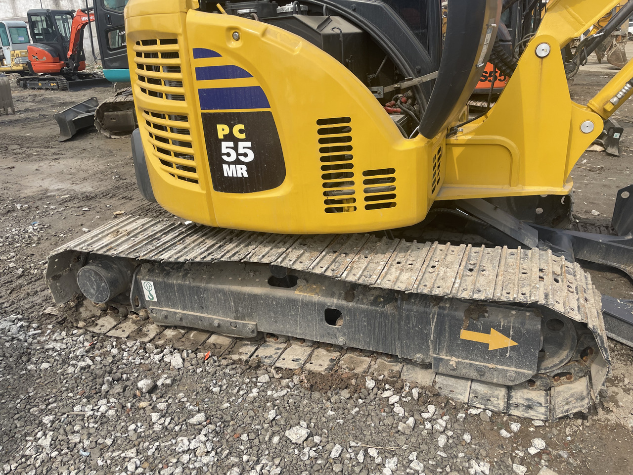 KOMATSU PC55MR - حفارة مصغرة: صور 5 KOMATSU PC55MR - حفارة مصغرة: صور 5