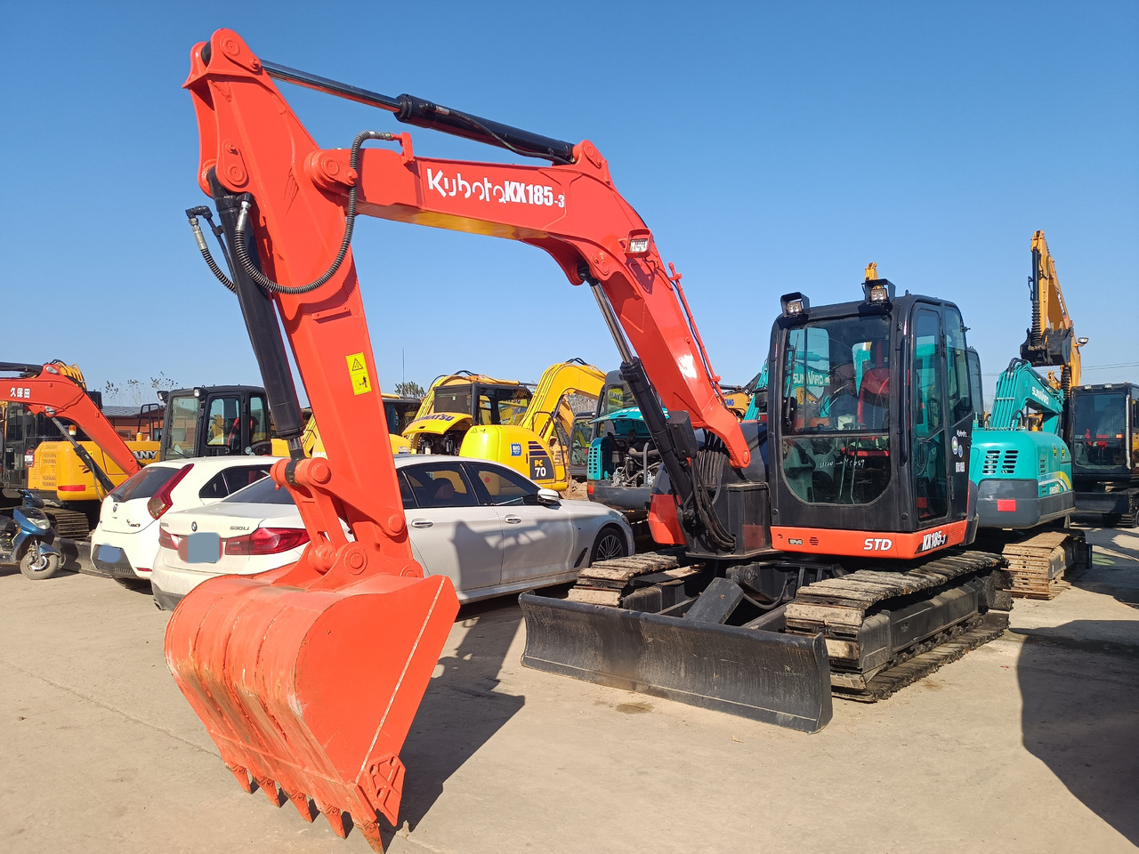 KUBOTA KX 185-3 - حفارات زحافة: صور 1 KUBOTA KX 185-3 - حفارات زحافة: صور 1