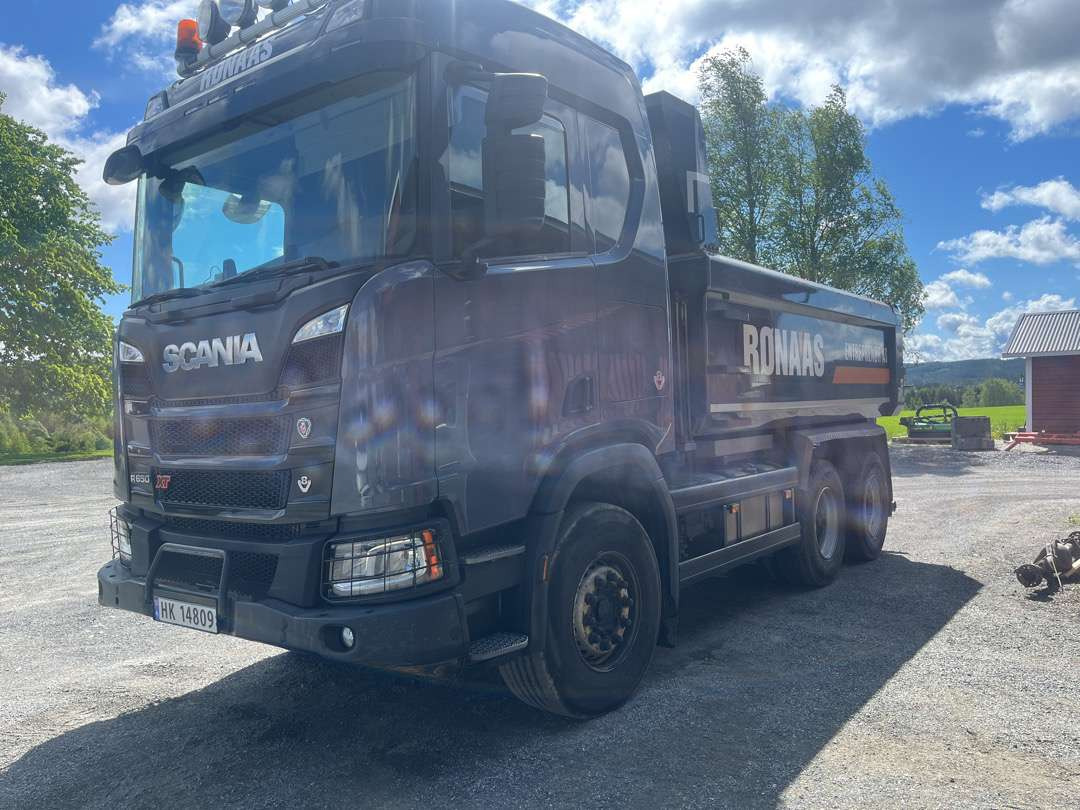 2020 Scania R650 xt - nylig eugodkjent - قلابات: صور 1 2020 Scania R650 xt - nylig eugodkjent - قلابات: صور 1