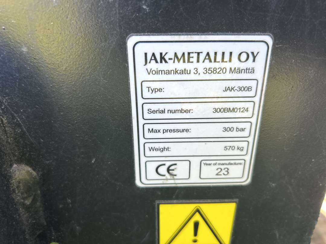 2023 JAK 300B Gravemaskin Tresaksklype m/ S70-feste - ملحقات - آلات البناء: صور 4 2023 JAK 300B Gravemaskin Tresaksklype m/ S70-feste - ملحقات - آلات البناء: صور 4