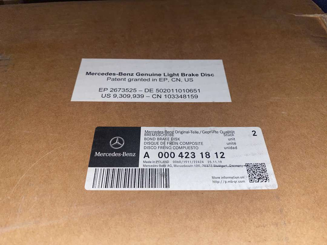 Mercedes Originale bremseskiver (bak) - الأدوات والمعدات: صور 3 Mercedes Originale bremseskiver (bak) - الأدوات والمعدات: صور 3