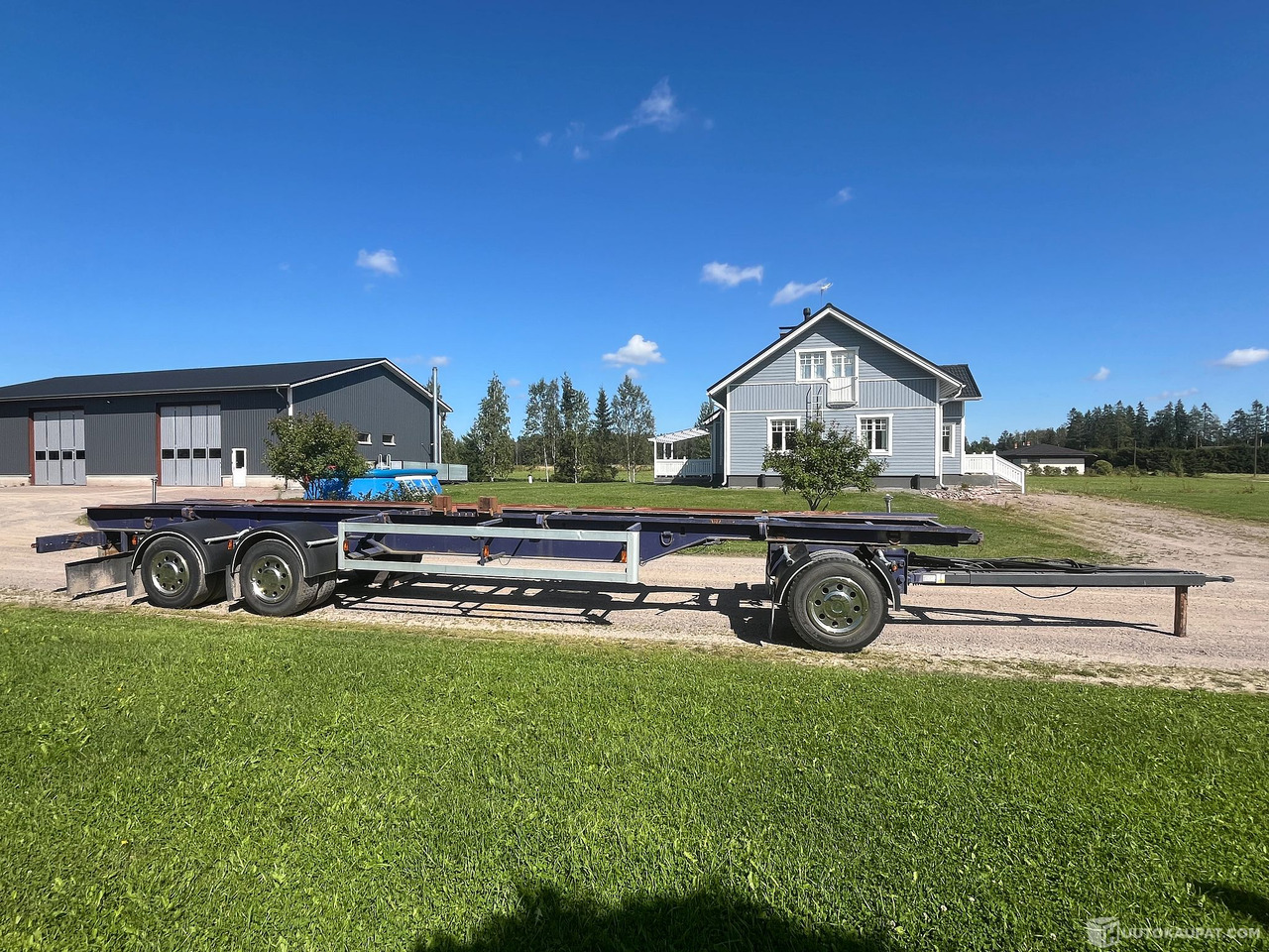 Asentamo Koivu, kolmiakselinen kuorma-auto vaihtolavaperävaunu, Juuri katsastettu, 1979, Nurmijärvi - شاحنات الحاويات/ جسم علوي قابل للتغيير مقطورة: صور 3 Asentamo Koivu, kolmiakselinen kuorma-auto vaihtolavaperävaunu, Juuri katsastettu, 1979, Nurmijärvi - شاحنات الحاويات/ جسم علوي قابل للتغيير مقطورة: صور 3