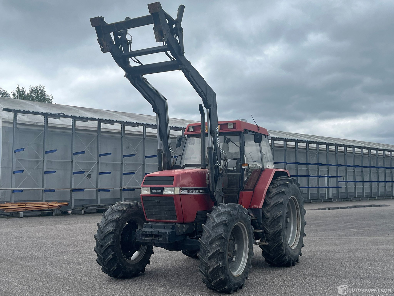 Case IH MAXXUM 5130, traktori kuormaajalla, 1992, Salo - الآلات والماكينات الزراعية: صور 2 Case IH MAXXUM 5130, traktori kuormaajalla, 1992, Salo - الآلات والماكينات الزراعية: صور 2