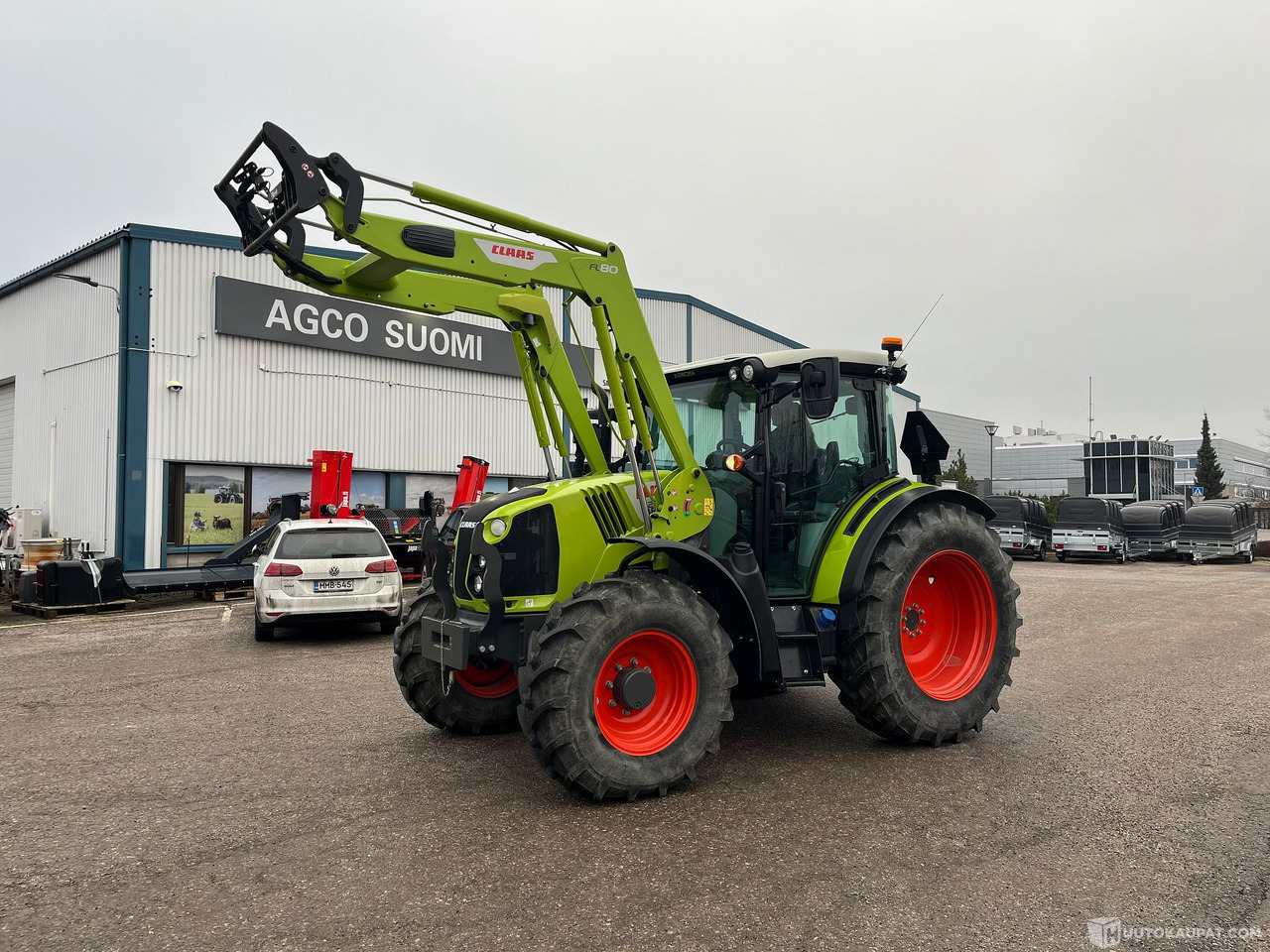 Claas Arion 420 traktori kuormaajalla, 2020, INTEXW, Salo - جرار: صور 1 Claas Arion 420 traktori kuormaajalla, 2020, INTEXW, Salo - جرار: صور 1