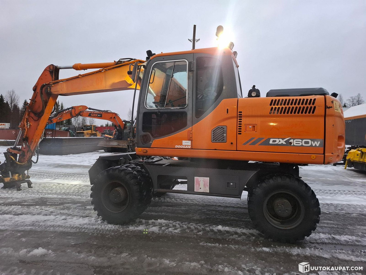 Doosan DX160W, 2012, Sonkajärvi - حفارة على عجلات: صور 5 Doosan DX160W, 2012, Sonkajärvi - حفارة على عجلات: صور 5