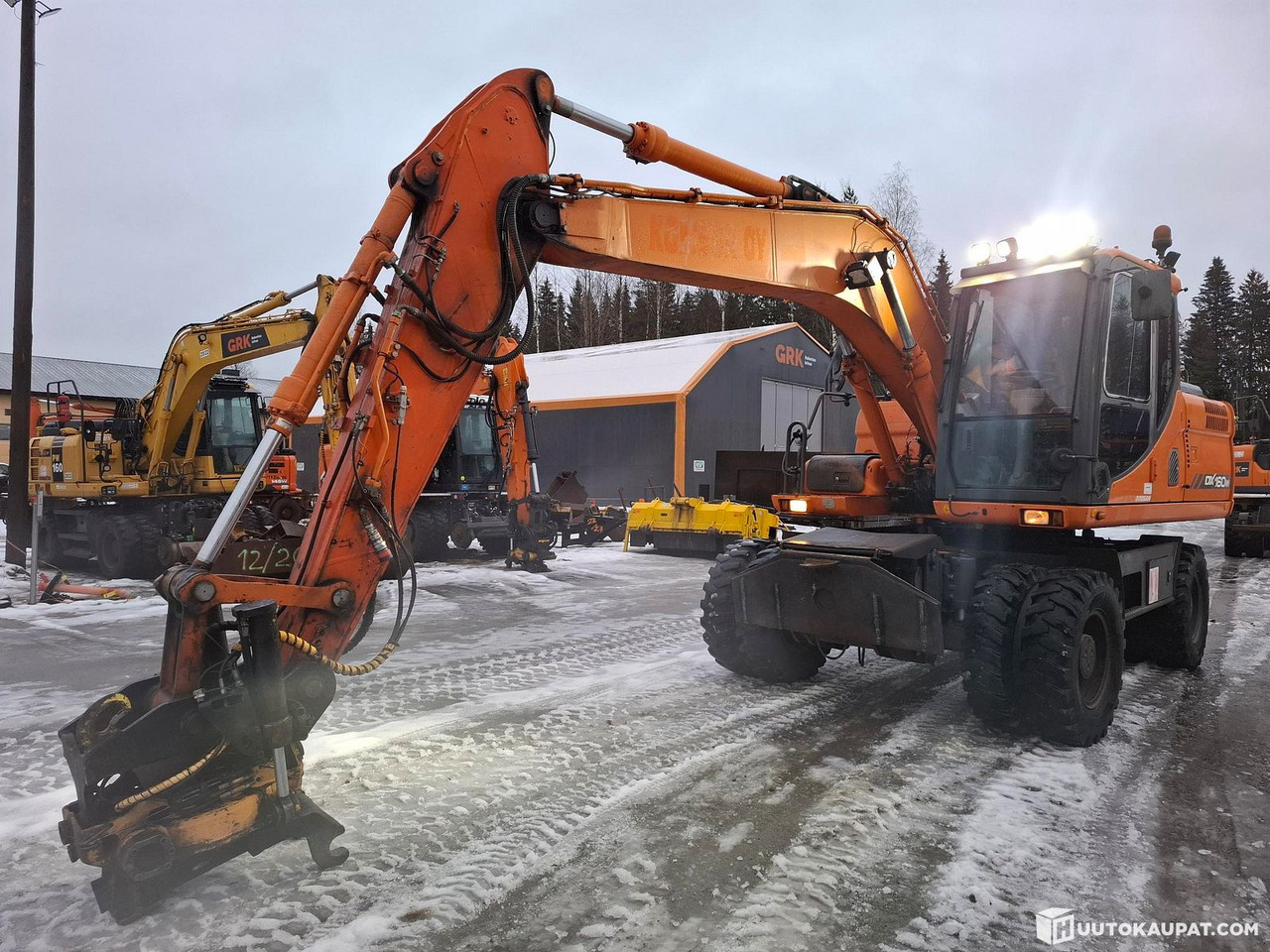 Doosan DX160W, 2012, Sonkajärvi - حفارة على عجلات: صور 1 Doosan DX160W, 2012, Sonkajärvi - حفارة على عجلات: صور 1