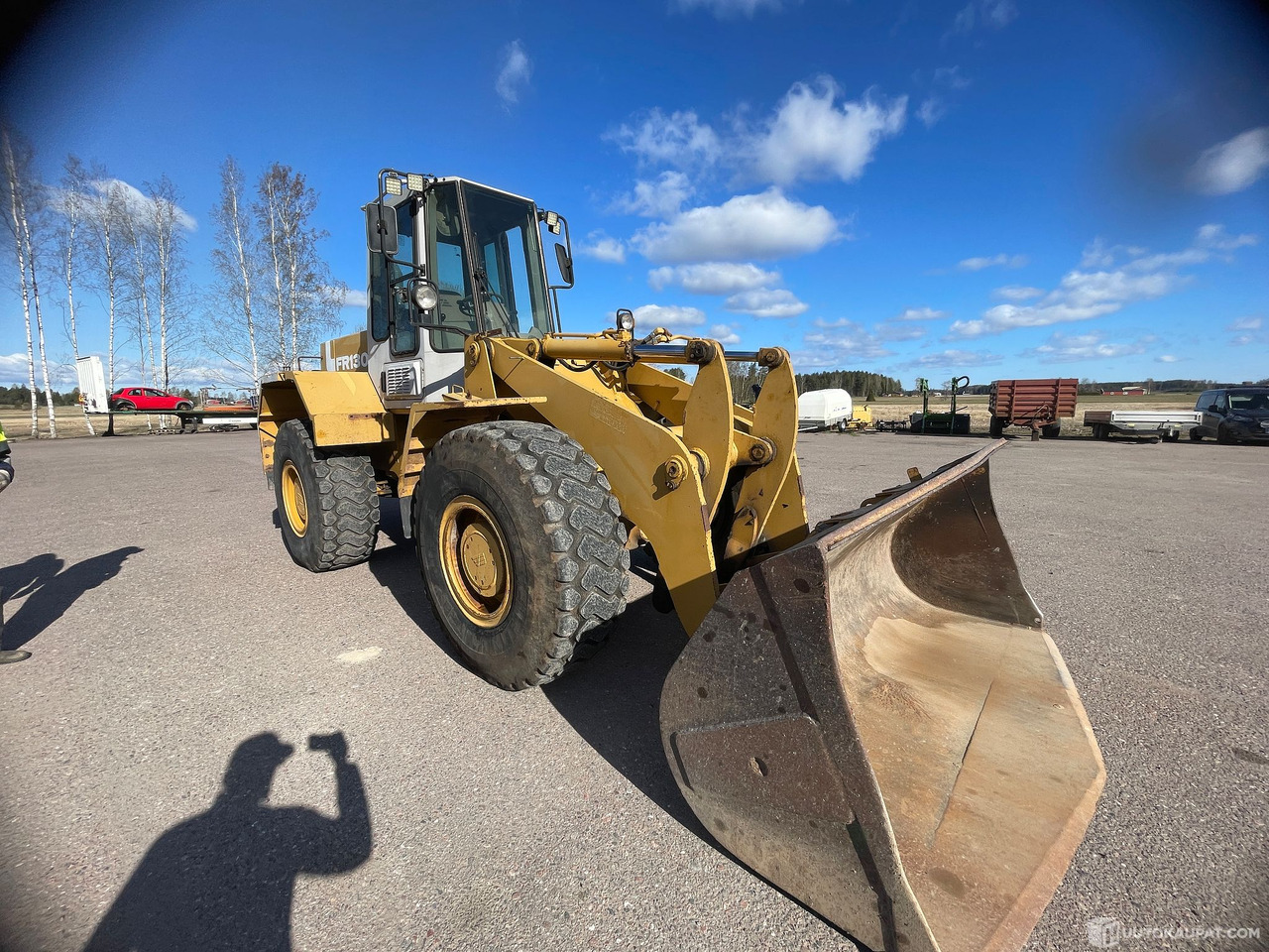 Fiat-Allis FR 130, 1991 Pyöräkuormaaja, Oripää - اللودر بعجل: صور 1 Fiat-Allis FR 130, 1991 Pyöräkuormaaja, Oripää - اللودر بعجل: صور 1