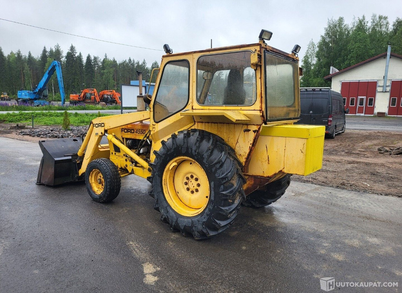 Ford 4550, 1971, Diesel Traktori + etukuormaaja MTK25, Virrat - جرار: صور 2 Ford 4550, 1971, Diesel Traktori + etukuormaaja MTK25, Virrat - جرار: صور 2