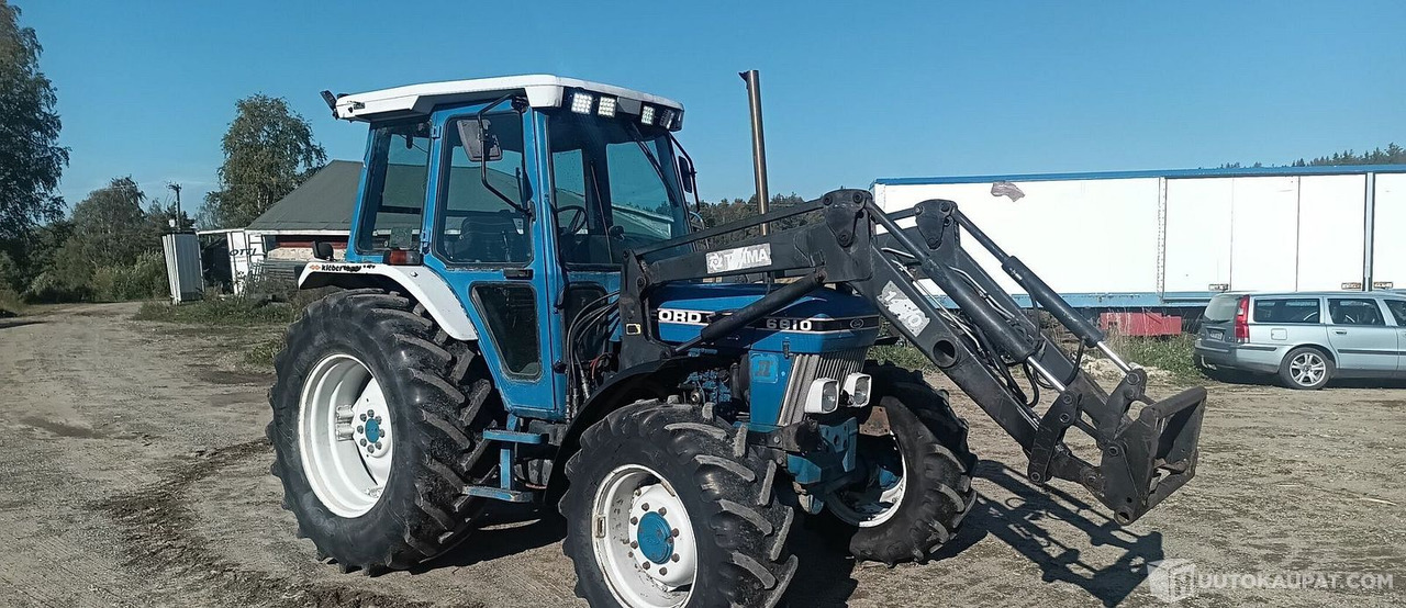 Ford 6610 MK II Turbo + Trima 1420, 1988, Diesel, 6 700 h, Leppävirta - جرار: صور 2 Ford 6610 MK II Turbo + Trima 1420, 1988, Diesel, 6 700 h, Leppävirta - جرار: صور 2