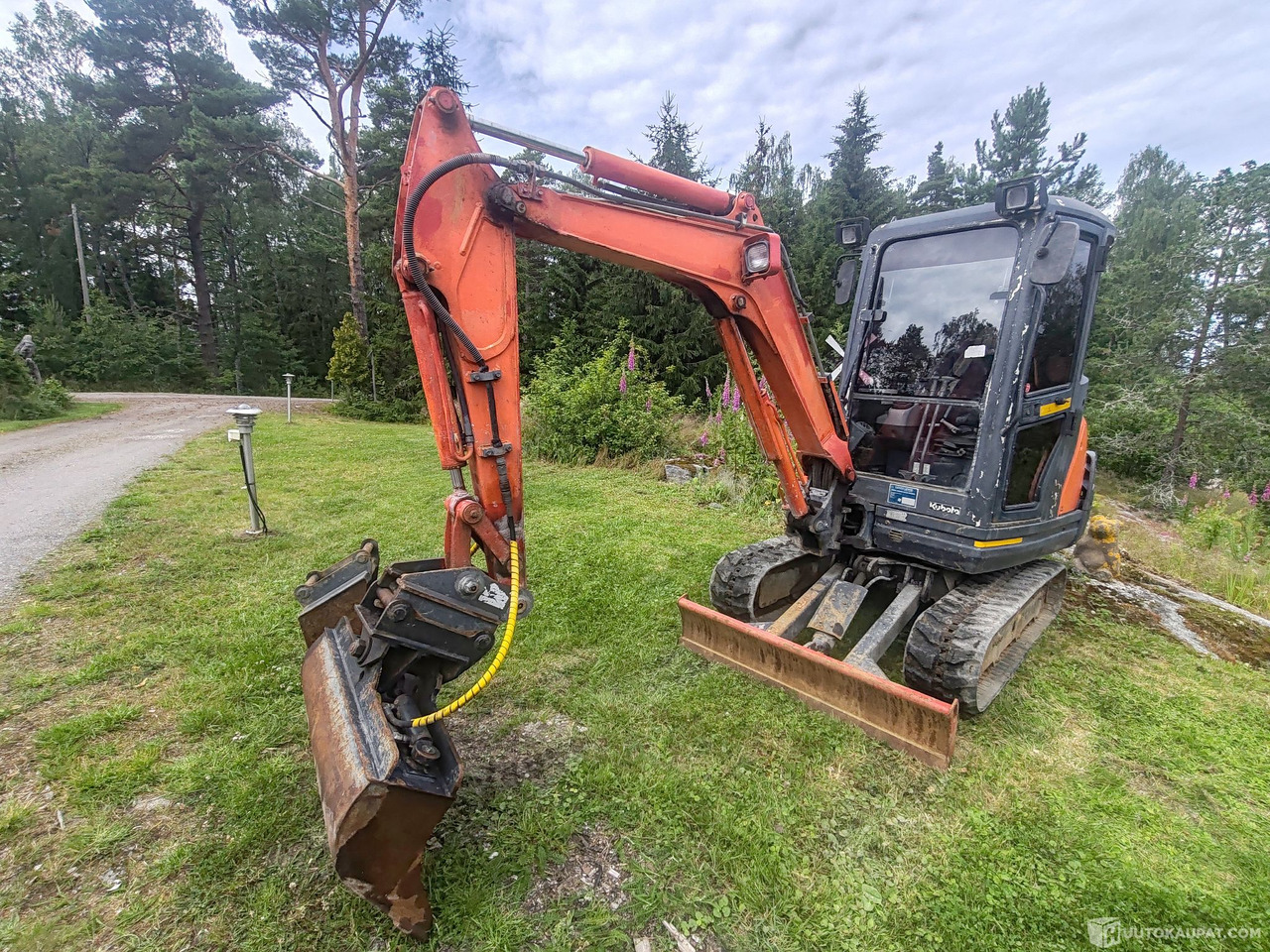 Kubota KX61-3 kaivinkone, 2009, 4385H, Pyhäranta - آلات البناء: صور 3 Kubota KX61-3 kaivinkone, 2009, 4385H, Pyhäranta - آلات البناء: صور 3