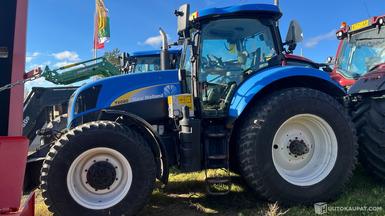 New Holland 6080, 2010, 9 000 h, AURAUSVARUSTUS, MTK25, Kouvola - جرار: صور 2 New Holland 6080, 2010, 9 000 h, AURAUSVARUSTUS, MTK25, Kouvola - جرار: صور 2