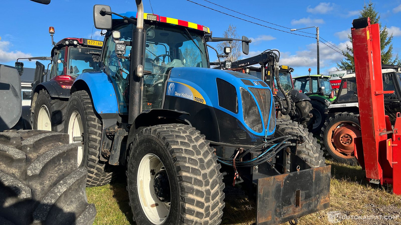 New Holland 6080, 2010, 9 000 h, AURAUSVARUSTUS, MTK25, Kouvola - جرار: صور 1 New Holland 6080, 2010, 9 000 h, AURAUSVARUSTUS, MTK25, Kouvola - جرار: صور 1
