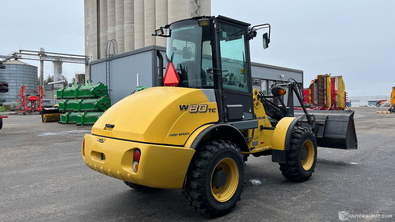 الآلات والماكينات الزراعية New Holland W80 TC HIGHSP, 2008, pyöräkuormaaja, Seinäjoki: صور 8