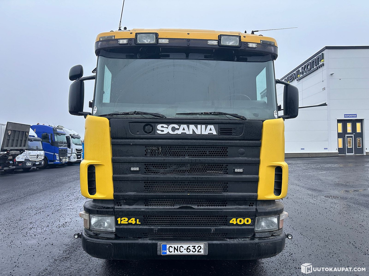 Scania 124, 1996, Pirkkala - شاحنة ذات الخطاف: صور 2 Scania 124, 1996, Pirkkala - شاحنة ذات الخطاف: صور 2