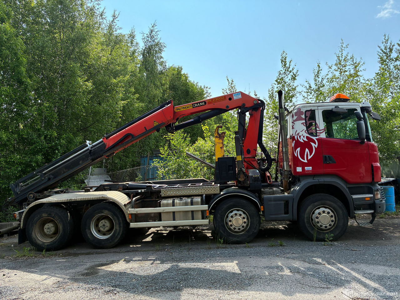 Scania R 440 8x4, 2010 Kuorma-Auto + Palfinger PK 23002 nosturi, Tampere - شاحنة: صور 3 Scania R 440 8x4, 2010 Kuorma-Auto + Palfinger PK 23002 nosturi, Tampere - شاحنة: صور 3