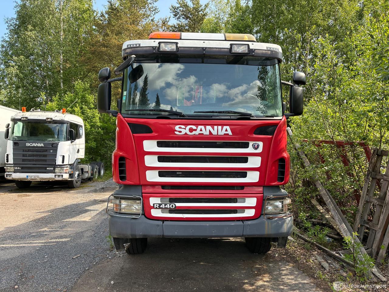 Scania R 440 8x4, 2010 Kuorma-Auto + Palfinger PK 23002 nosturi, Tampere - شاحنة: صور 1 Scania R 440 8x4, 2010 Kuorma-Auto + Palfinger PK 23002 nosturi, Tampere - شاحنة: صور 1