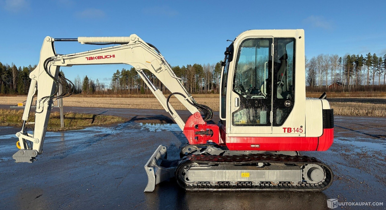 Takeuchi TB145, 2008, Diesel, 7 995 h Kaivinkone, Honkajoki - آلات البناء: صور 1 Takeuchi TB145, 2008, Diesel, 7 995 h Kaivinkone, Honkajoki - آلات البناء: صور 1