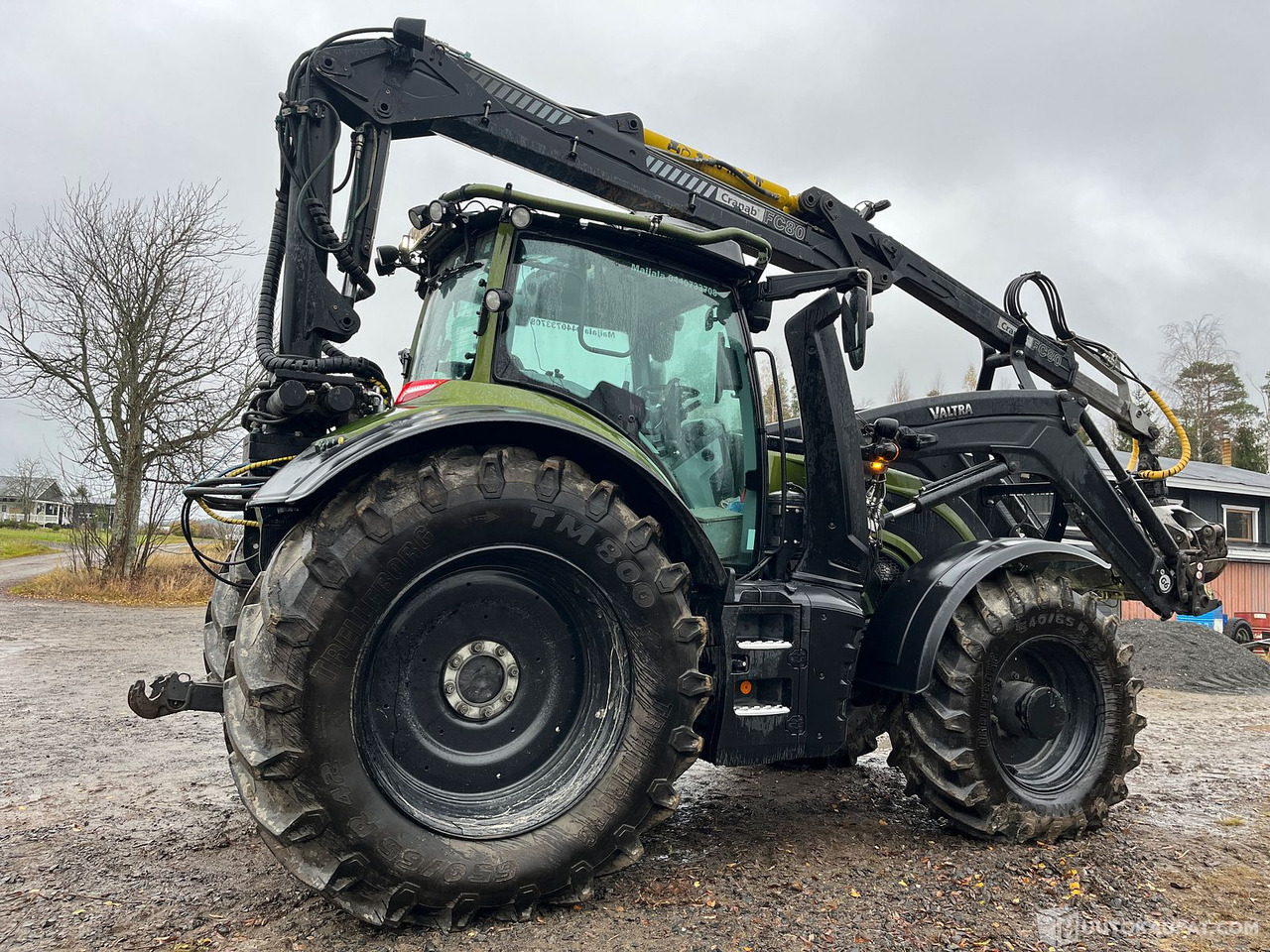 Valtra T 195 Versu ja Cranab vm.2021, Virrat - جرار: صور 4 Valtra T 195 Versu ja Cranab vm.2021, Virrat - جرار: صور 4